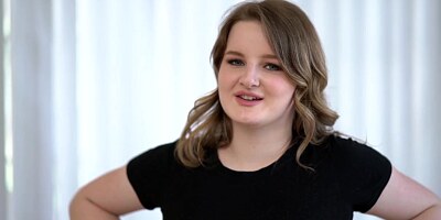 Big teen tits Eliza Eves rimming before doggystyle with stud