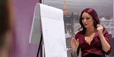 Brazzers - Big Tit Coworker Monique Alexande gets Horny at the Office