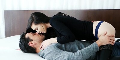 PASSION-HD Pretty Face Pale Bunnie Hughes Dripping Pussy Fucked