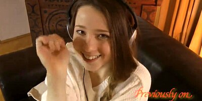 Pussylicked Euro Teen Drilled by Pensioner