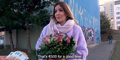 Public Agent Big boobs babe gets indecent proposal