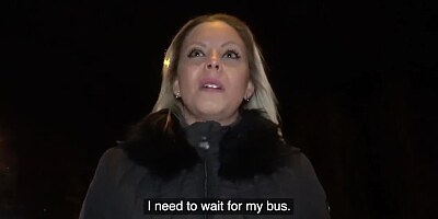 Public Agent Hunting for Sexy Ass on the Streets