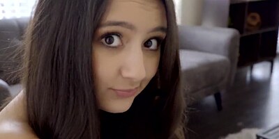 Step Brother April Fools Prank, Sister gets Revenge on his Cock