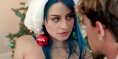 i Thought I was Grabbing a Present, Turns out it was my Stepbrothers Dick