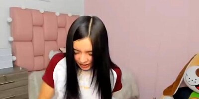 Cute Braces Teen trying to Cum on Cam (Part One)