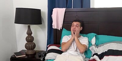 Stepson Caught With Pocket Pussy, Gets a Lesson from Mom 4K