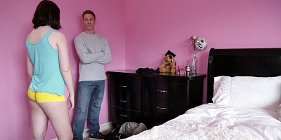 Teaching the step sister to swallow