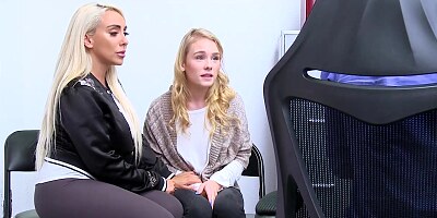 Scared Teen Natalie Follows MILF Stepma's Way