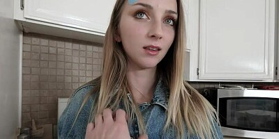 Stepsister's short-term amnesia on long dong