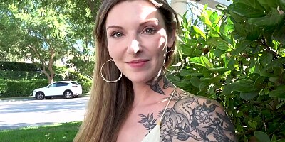 Inky bombshell Penny Archer gets a nice pounding in POV scene