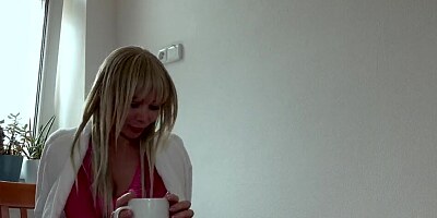 Mom Polina Max is taking hard cock in that shaved cunt