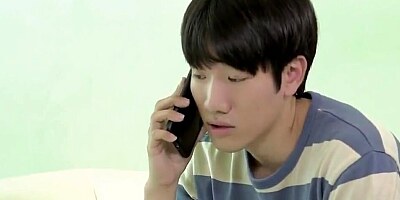 Naked Asian MILF rides a cock while dude squeezes her nice tits