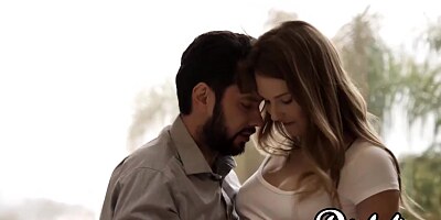 Young vixen Ashley Lane thrashed with dick creampie