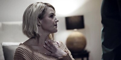 Codey Steele pulls Kit Mercer's panties down and fucks her nicely