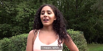 Public Agent Fitness model Liv Revamped fucked in garage for cash