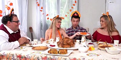 Cuckold watches as his wife and stepdaughter are fucked by that guy