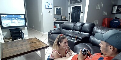 Video Games Or Not I Wanted His Cock Down My Throat Now!