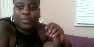 Ebony Chubby Whore - Homemade Porn Video