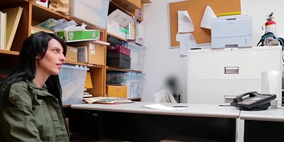 Shoplifter Babe Alex Harper Fucking Desk Big Dick