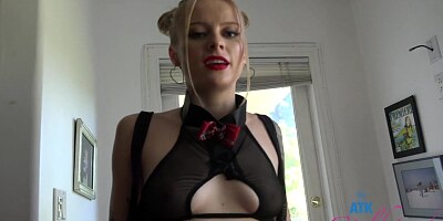 Paris White in Virtual Date Movie - ATKGirlfriends