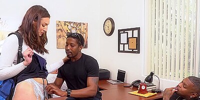 Bella Rolland Fucks Loan Sharks To Save Her Daddy