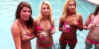 Beach Volleyball With Chanel Collins, Emma Ryder And Dillion Carter