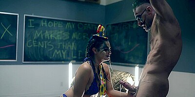 TOUGHLOVEX Violet Starr lets JokerX stuff her pussy