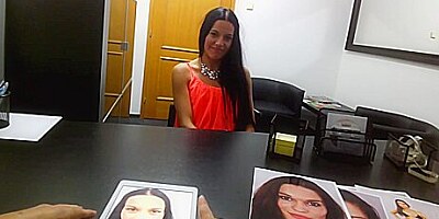 Czech Supermodels Office Fucking Brunette