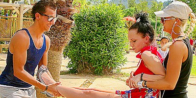 Wild vacation sex in Turkey: Day 3 - Group sex party in the hotel room