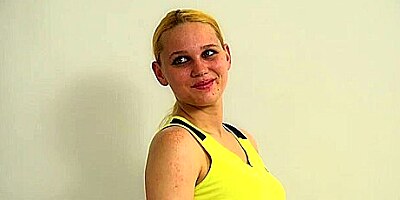 Blonde Petite Girl In A Casting With Krista Lane