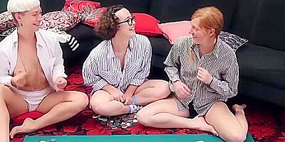Avalon, Rosie And Steel In Strip Poker