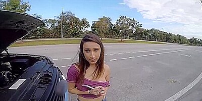 Ashley Gets Towed - Ashley Adams