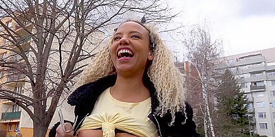 Public Agent Romy Indy and her amazing POV sex video