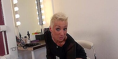 German Housewife Playing With Herself With Mandy Mystery