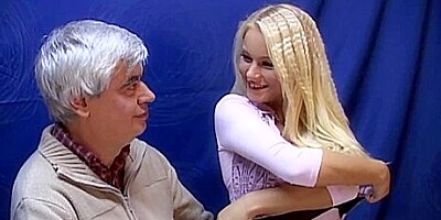 Vivien Sol And Jeff In Hot Vacuum Girl