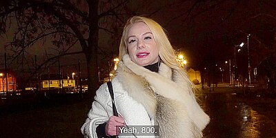 Flashed Her Tits For Cash And Got A Creampie For Free