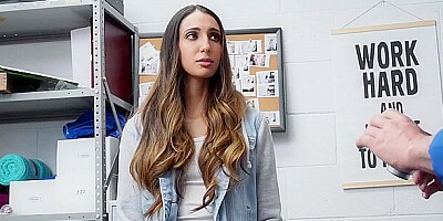 Teen Angelicas punishment for stealing