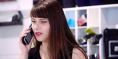 Luna rival enjoys anal with black stud