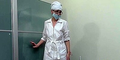 Naughty Nurse Sofia Masturbates For You