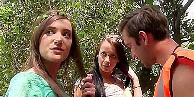 On Your Knees For The Trees - Nikki Silvia, Alaina Kristar And Gia Paige