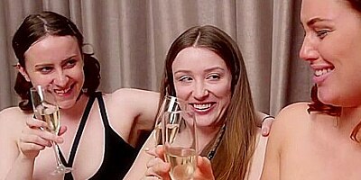 Amber, Morgana, Natalie & Peggie - Naughty & Nice Pt2 With Amber Leigh