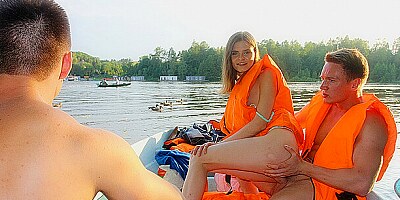 Three men in a boat (to say nothing of a pick up girl)