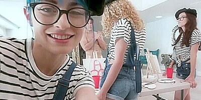 Allie Addison, Jewelz Blu And Lily Glee In Color Me Bad