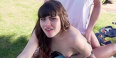 Luna Rival Wears Lingerie For A Dp Trio