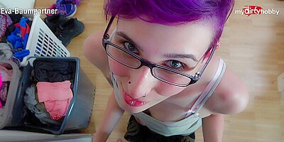 MyDirtyHobby - College teen blows her roommates bf