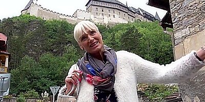Sex With Czech Granny, Outdoor