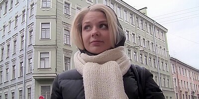 Czech girl picked up on the street