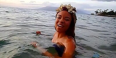 Jamie Marleigh In Jamie Looks Beautiful On The Beach And Underwater