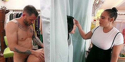 Babe gets Scott Nails cock deep in her muff