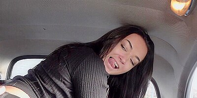 Fake Taxi Go Go dancer give a Private VIP dance